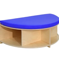 Read-A-Round Half Circle Bench | Comfortable Seating with Built-In Storage