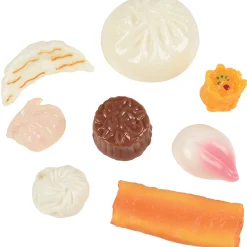 Realistic Dim Sum Play Food Set – 8-Piece Pretend Asian Cuisine for Kids