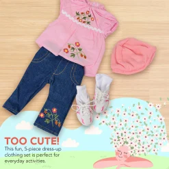 Realistic Doll Clothing Set for 16