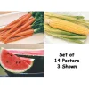 Real-Life Learning Posters - Fruits & Vegetables