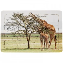 Real Life Mother & Baby Animal Puzzles - Wild Animals