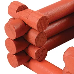 Real Wooden Pioneer Logs - 200 Pieces