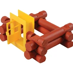 Real Wooden Pioneer Logs - 200 Pieces