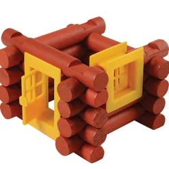 Real Wooden Pioneer Logs - 200 Pieces