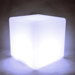 Rechargeable LED Color-Changing Light Cube | Sensory Play, Seating & Calming Classroom Light
