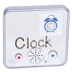 Recordable Sound Bank Mirror | 30-Second Playback & Dry Erasable Cover