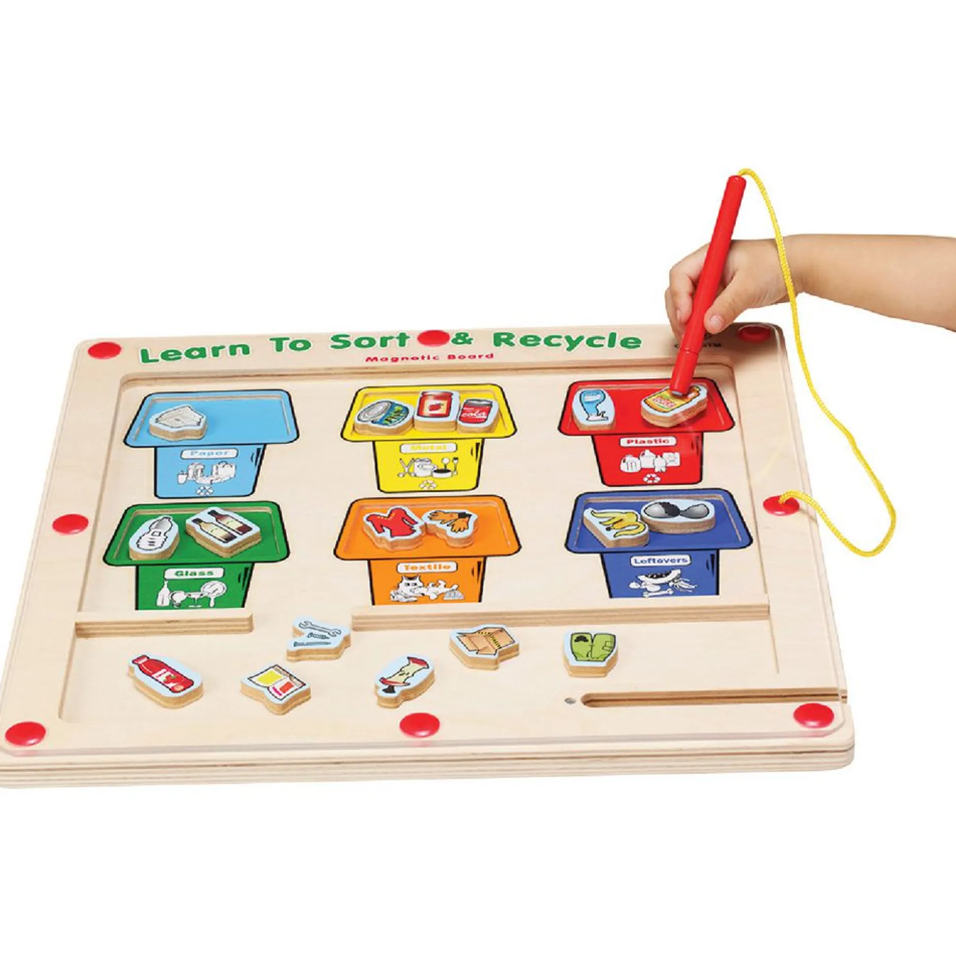 Recycle & Sort Magnetic Game | Learn About Materials Through Play
