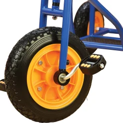 Ride-Along Taxi Trike | Two-Seat Playground Tricycle with Rear Passenger Seat