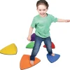 River Stones 6-Piece Set | Triangular Balance Stones for Active Play