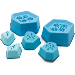 Rocking Balance Ice Stepping Stones | 6-Piece Anti-Slip Active Play Set