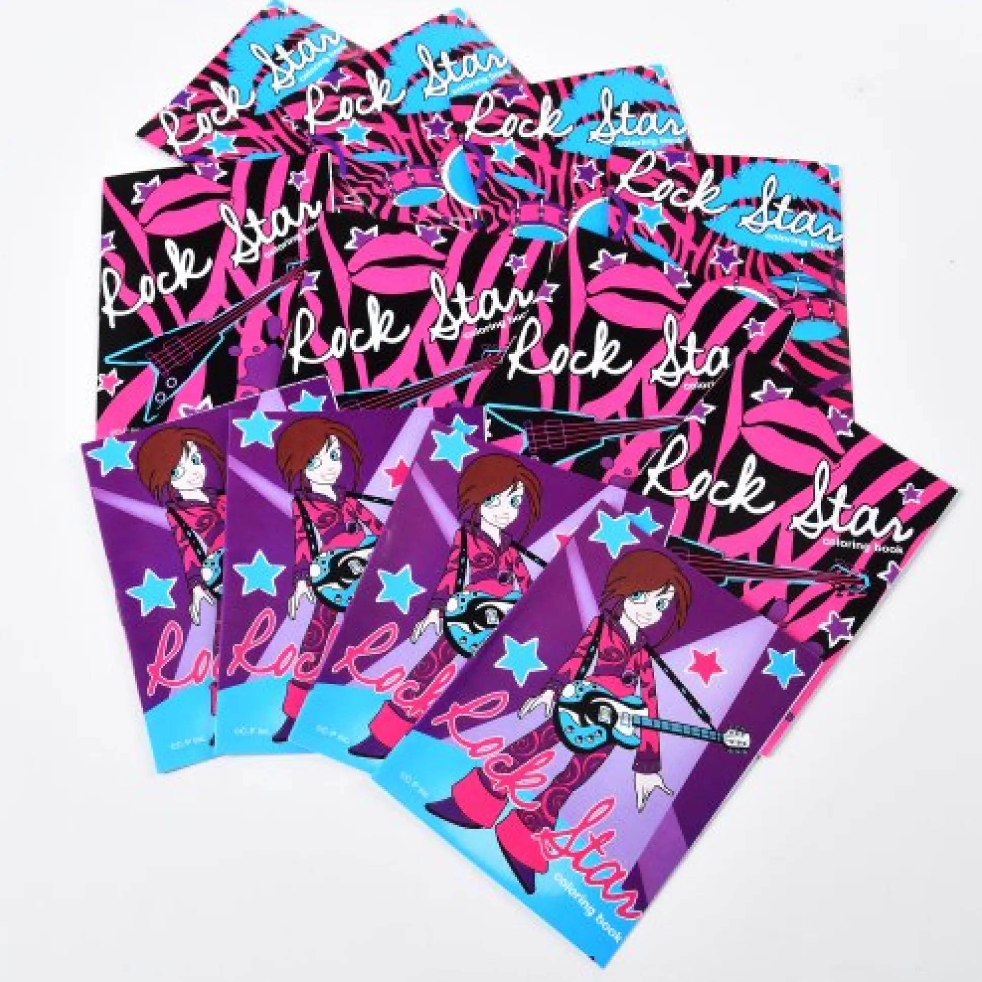 Rock Star Coloring Books – Set of 12