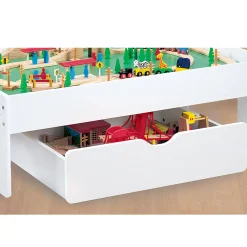 Roll-Out Storage Bin - White Melamine