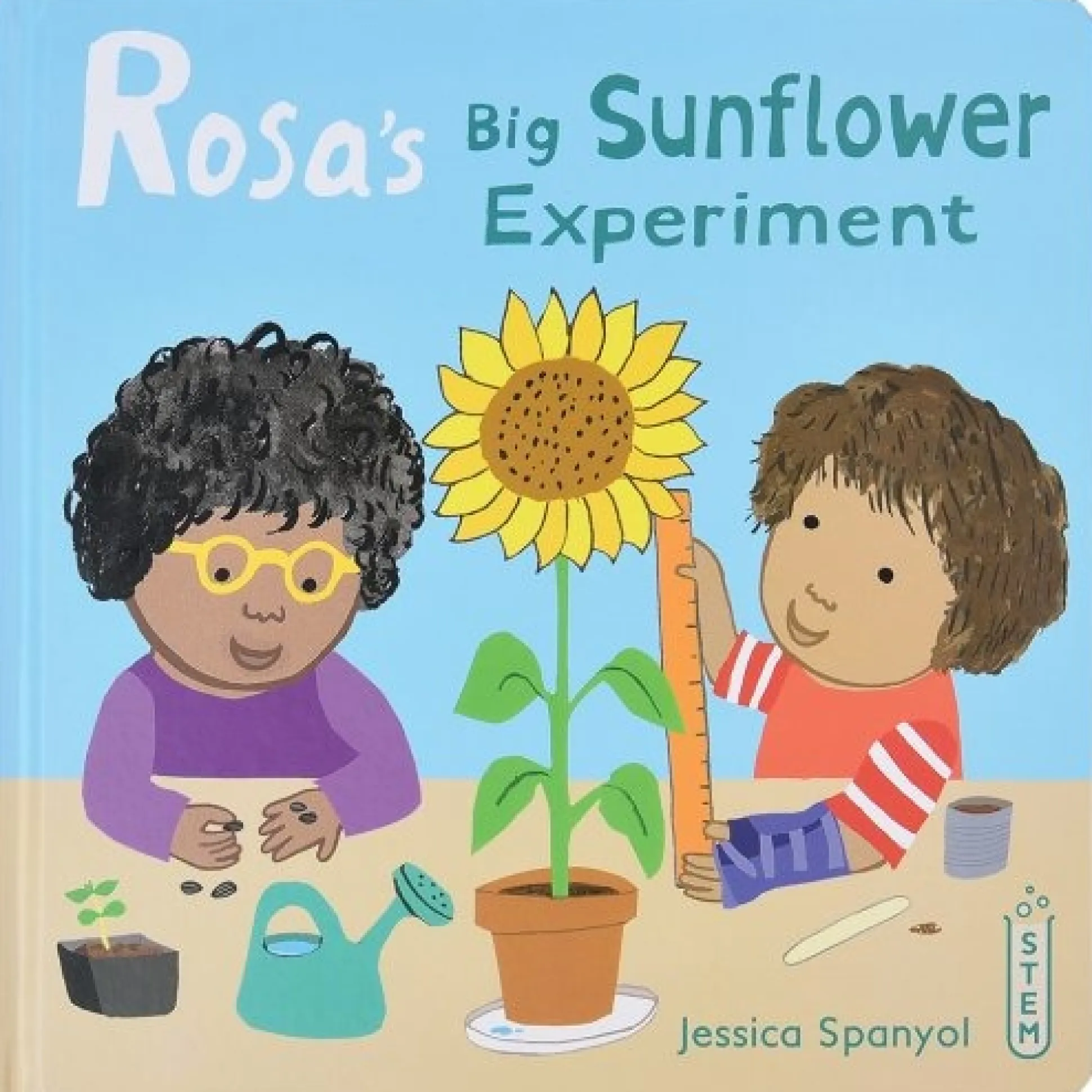 Rosa's Big Sunflower Experiment