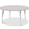 36" Round Gray Table