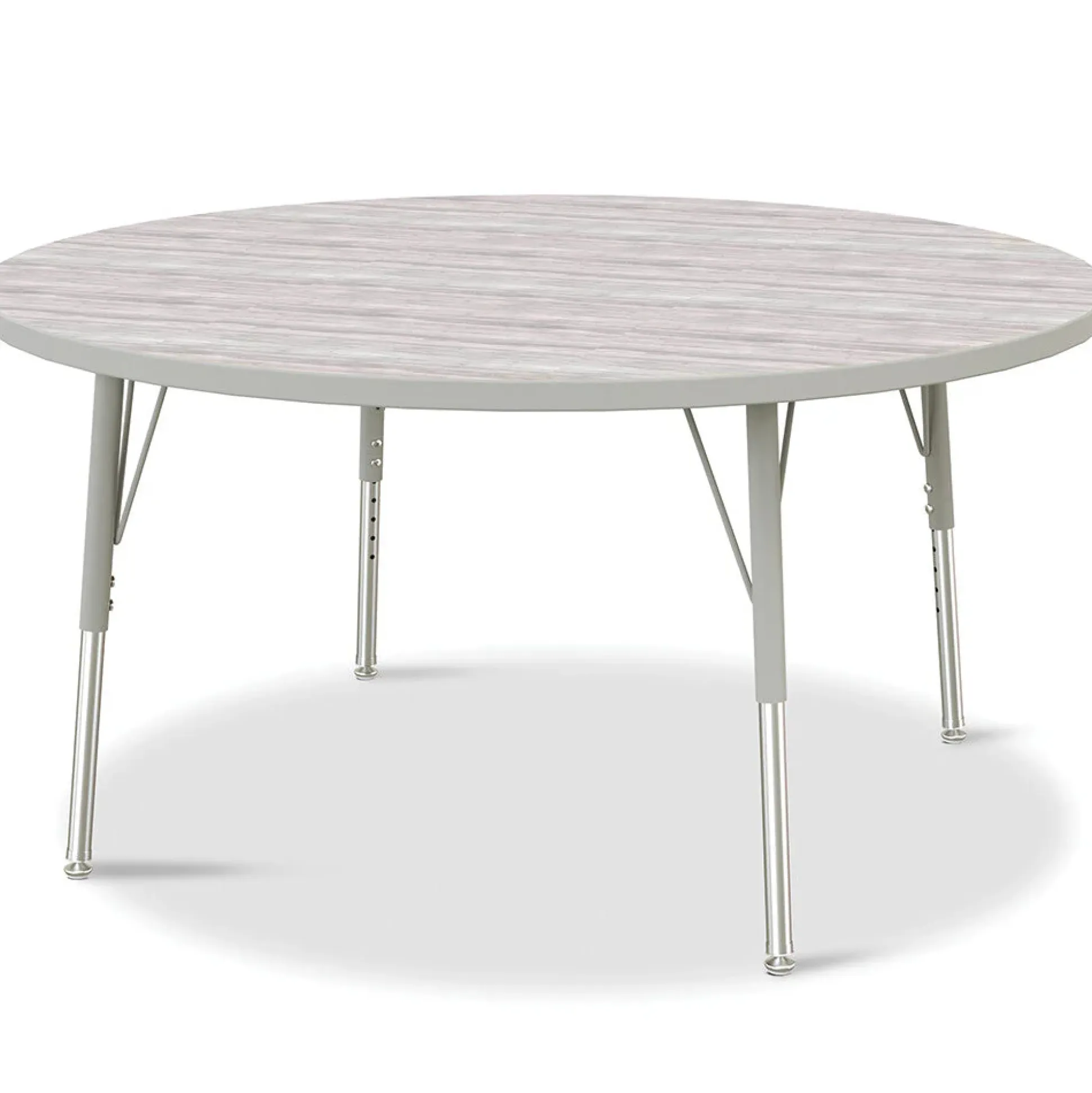 36" Round Gray Table