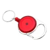 Round Quick Clip with Ring - Red