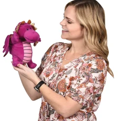 Royal Hand Puppet Play Set | Set of 6 with Prince, Princess, Wizard, Dragon & More