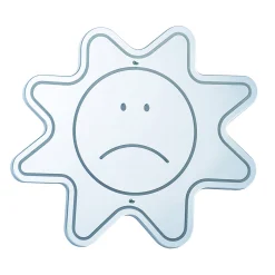Sad Face Mood Mirror | Shatterproof Emotional Learning Tool