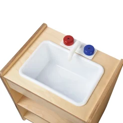 Safe-Play Eco-Friendly Toddler Toy Kitchen | 3 Piece Set