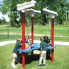 Sand and Water Table with Clouds