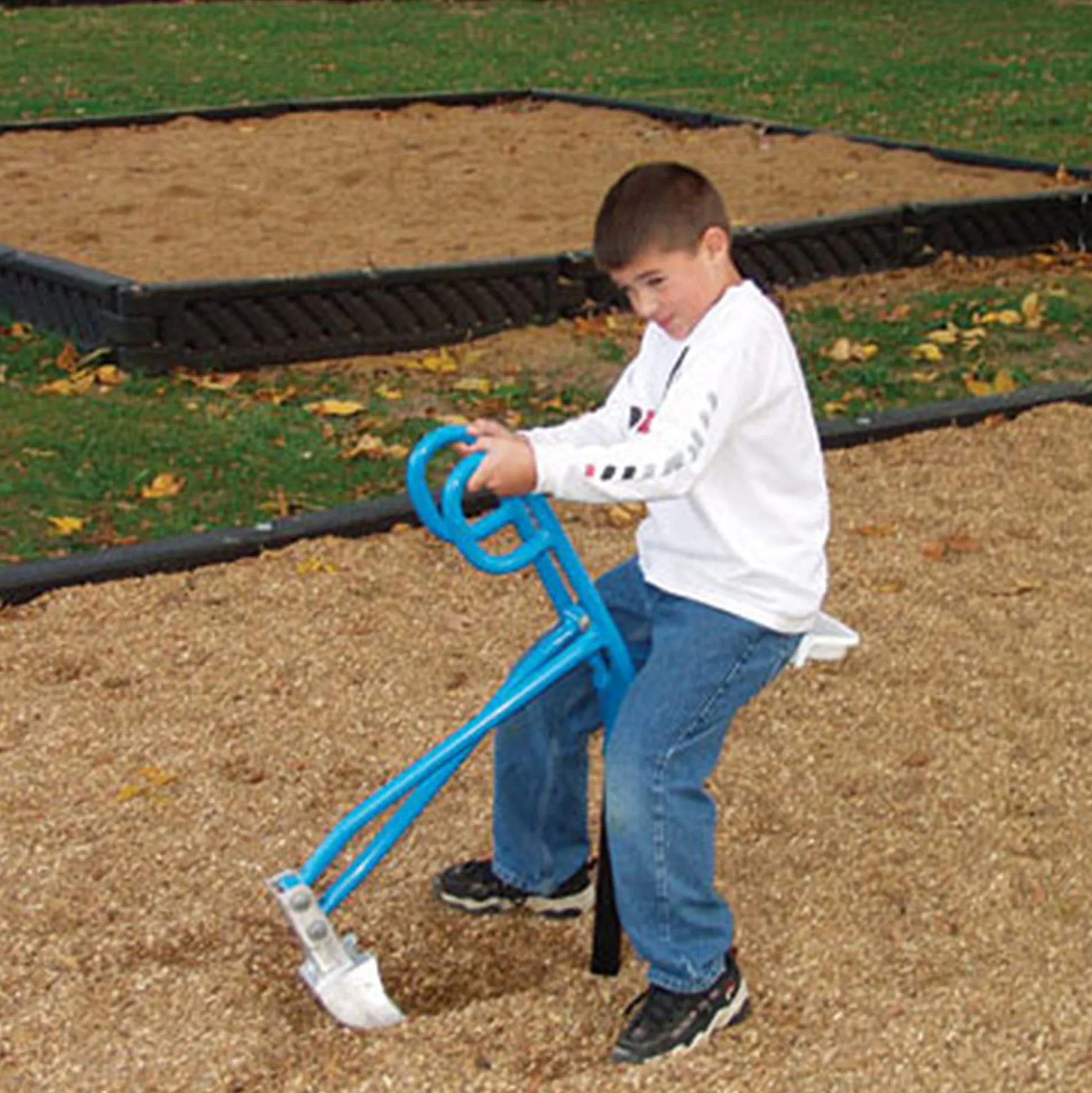 360° Sand Digger with Molded Aluminum Shovel & Seat | Ages 2-5