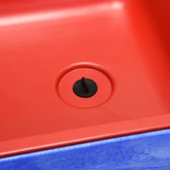 Sand & Water Activity Center Red Replacement Tray | 6" Deep Heavy-Duty Resin Liner