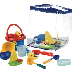 Sand & Water Table Play Set with Funnels, Scoops & Boats