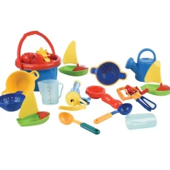 Sand & Water Table Play Set with Funnels, Scoops & Boats