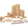 School Unit Block Set | 161 Durable Hardwood Blocks