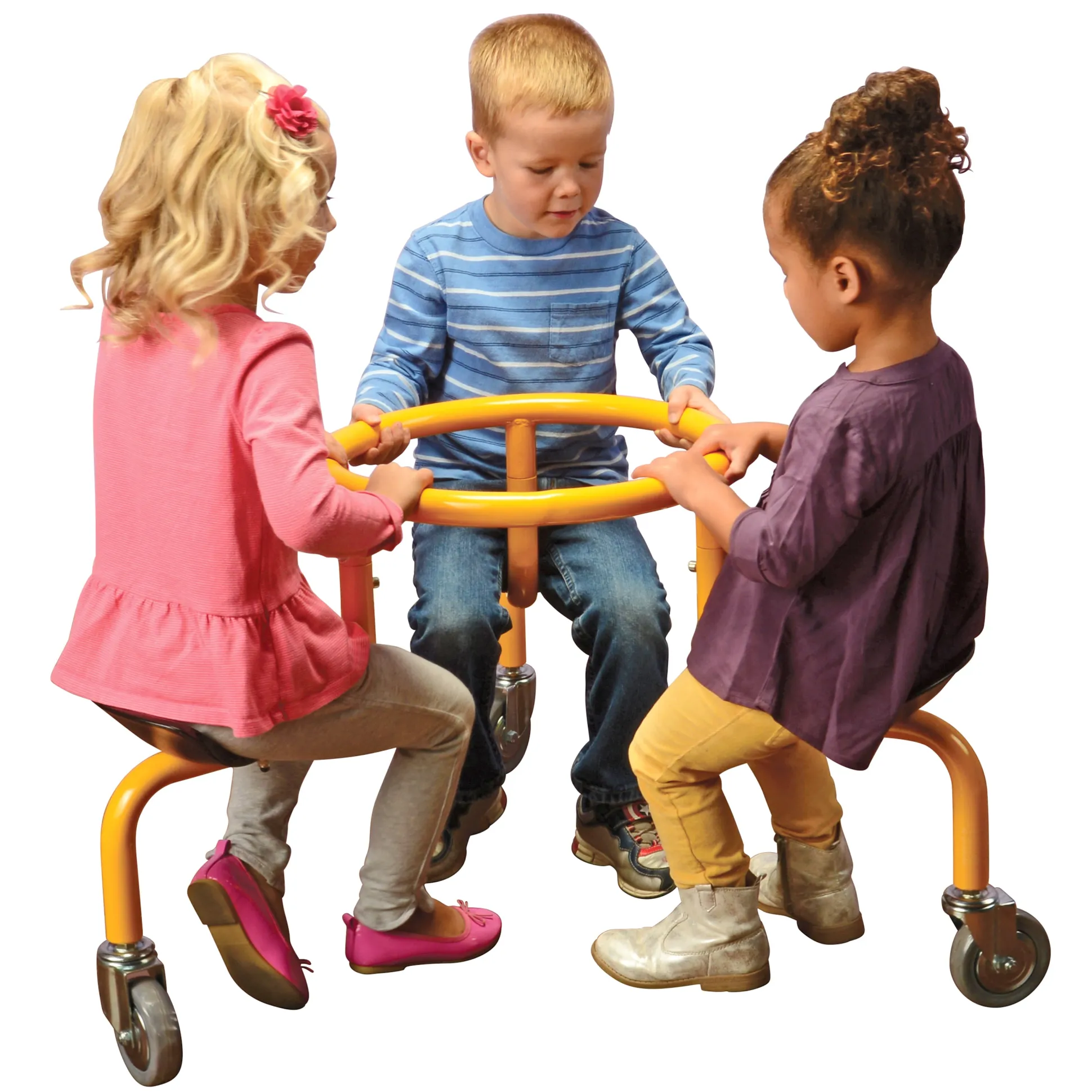 3-Seat Circle Bike | Preschool Cooperative Play Balance Cycle