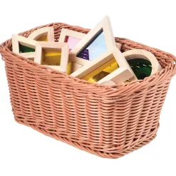 5-Section Preschool Locker & Basket Organization Center