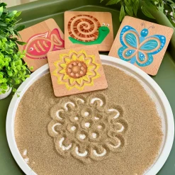 Sensory Calming Trails Tactile Board Set | Nature-Themed Mindfulness & Finger Tracing Sensory Toys