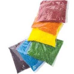 Sensory Rice Multi-Color Sensory Bin Filler & Craft Material | 6 Color Textured Rice Set