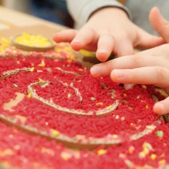 Sensory Rice Multi-Color Sensory Bin Filler & Craft Material | 6 Color Textured Rice Set