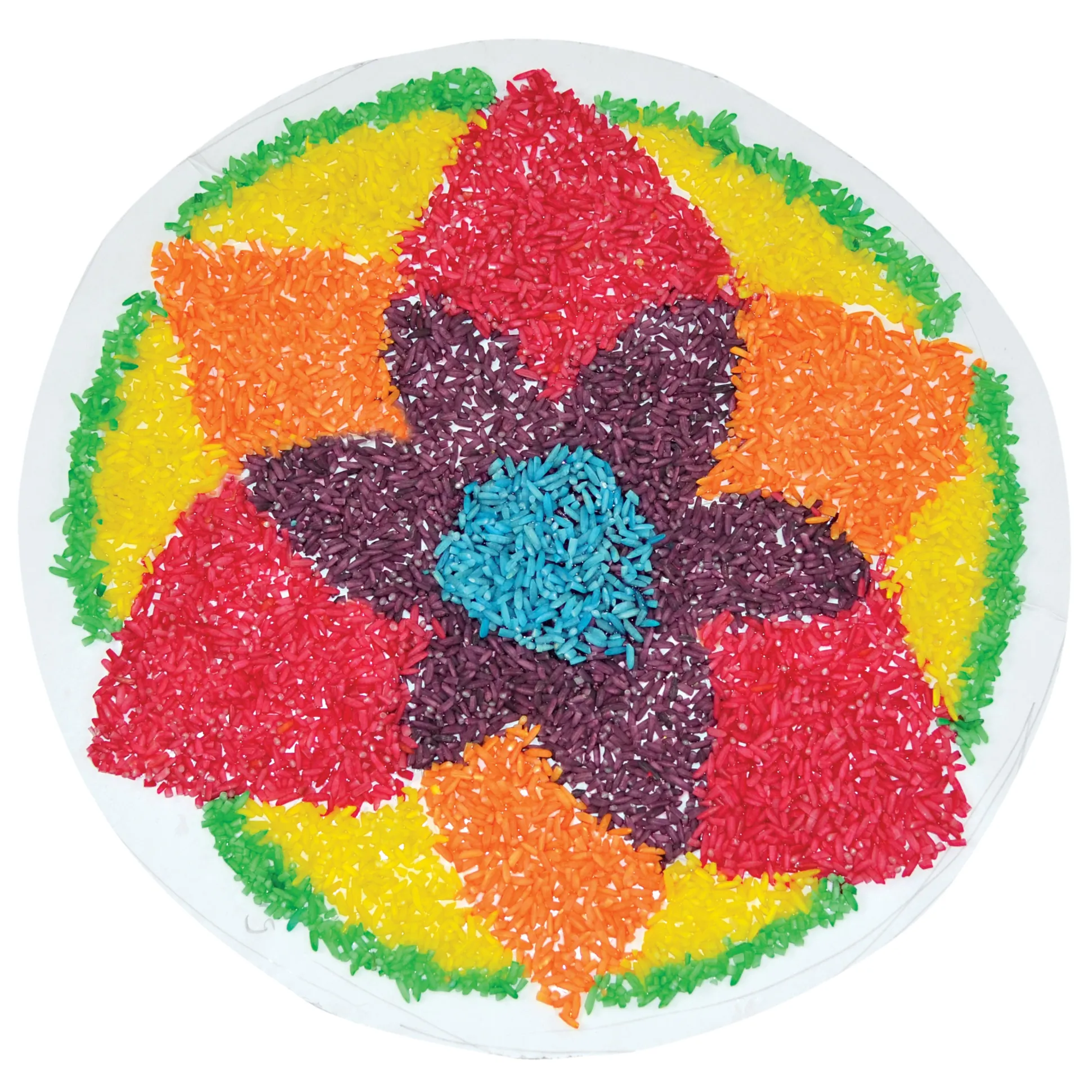 Sensory Rice Multi-Color Sensory Bin Filler & Craft Material | 6 Color Textured Rice Set