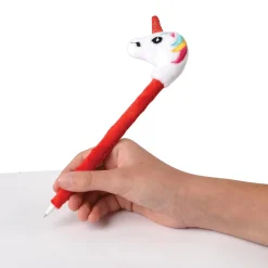 Sensory Soft Plush Unicorn Pen - Set of 12
