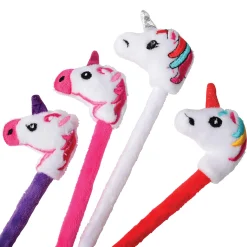 Sensory Soft Plush Unicorn Pen - Set of 12