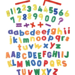 Set of Magnetic Letters & Numbers for Magnetic Lap Boards