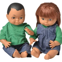 Set of Ten Ethnic Dolls