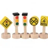 Set Of Traffic Signs & Lights 14 Pcs