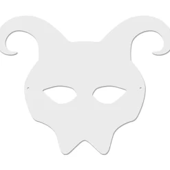 Shakespeare Designed Blank Masks for Decorating