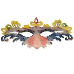 Shakespeare Designed Blank Masks for Decorating