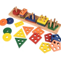 Shape Sorting Peg Board