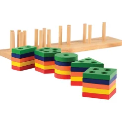Shape Sorting Peg Board