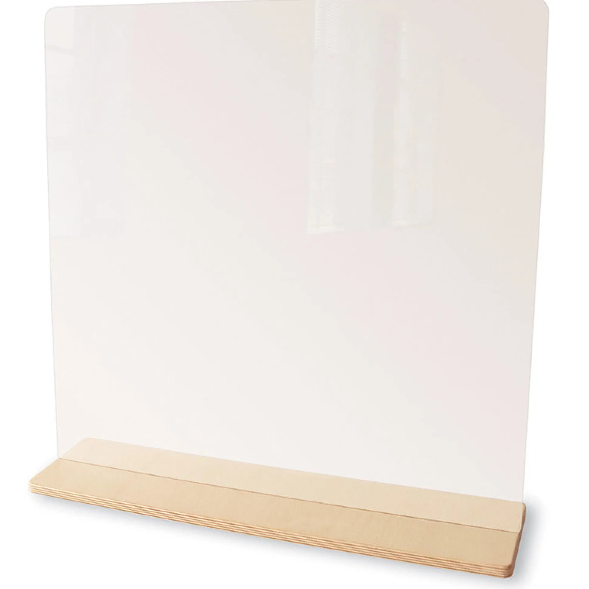 Shatterproof Clear Acrylic Panel & Partition – Painting, Safety, Easy-Clean, Indoor/Outdoor Use