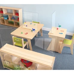 Shatterproof Clear Acrylic Panel & Partition – Painting, Safety, Easy-Clean, Indoor/Outdoor Use