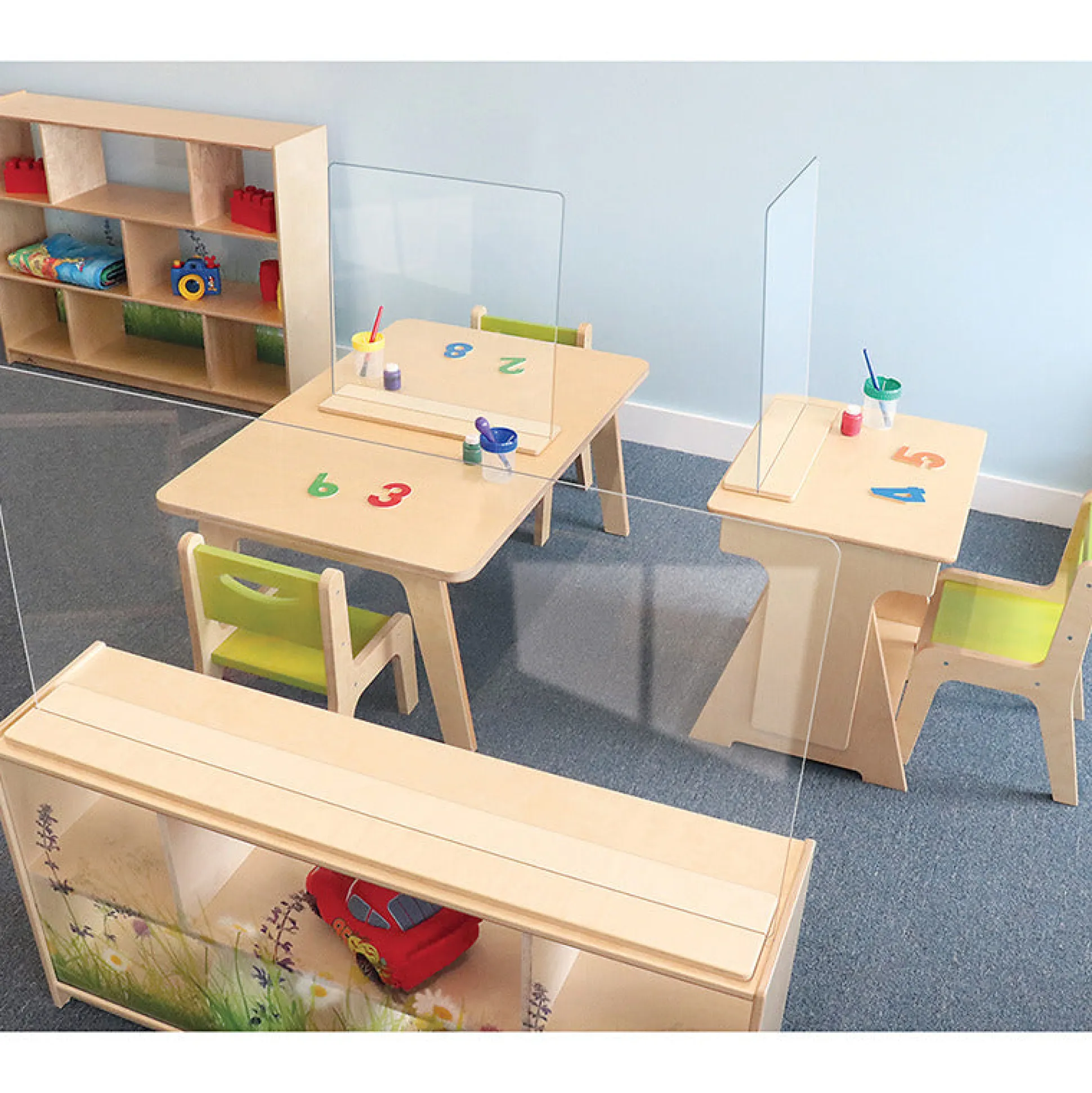 Shatterproof Clear Acrylic Panel & Partition – Painting, Safety, Easy-Clean, Indoor/Outdoor Use