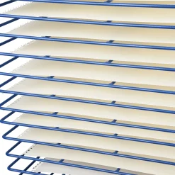 15-Shelf Sturdy Paint Classroom Drying Rack | Sturdy Powder-Coated Wire | Free-Standing