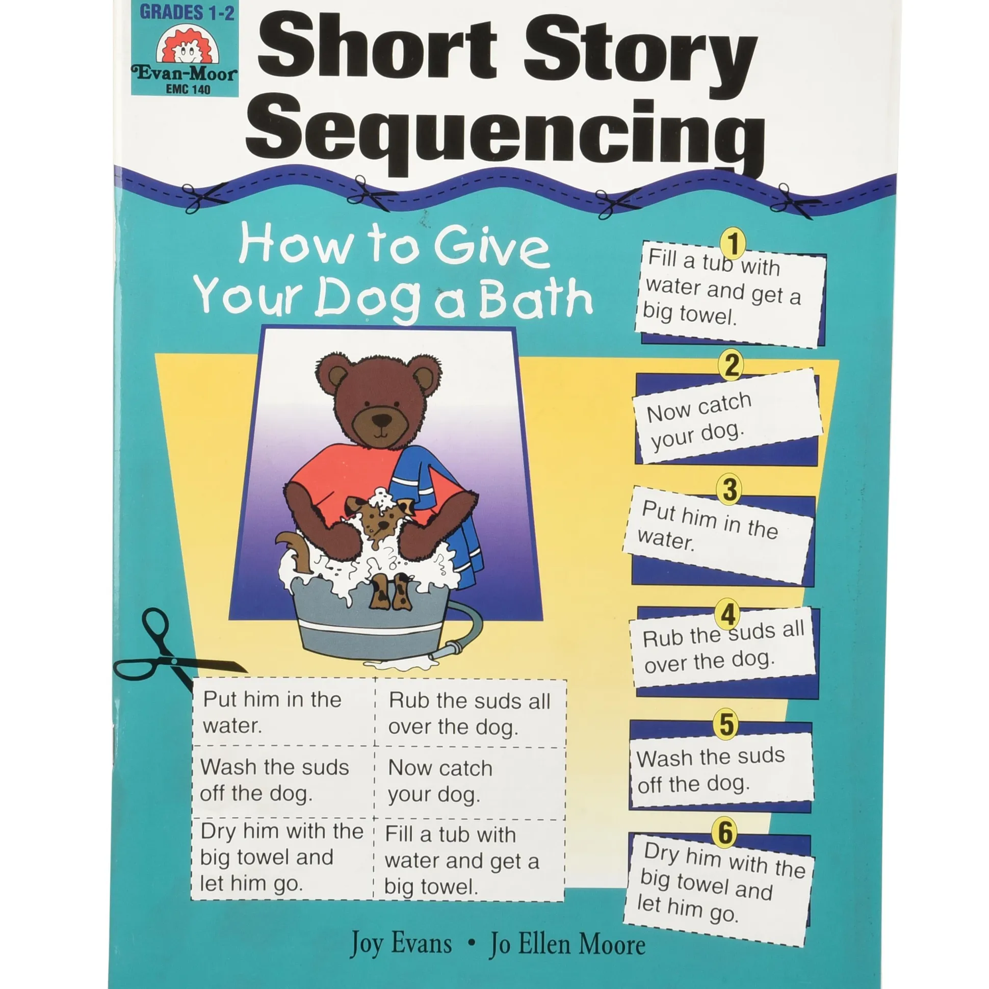 Short Story Sequencing Cut & Paste Activity Book