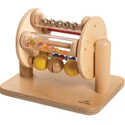 Sight & Sound Sensory Drum | Eco-Friendly Spin & Discover Activity Toy